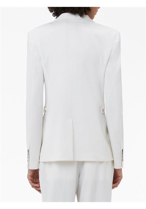 White notched-lapels button-fastening blazer - women JW ANDERSON | JK0255PG0865001